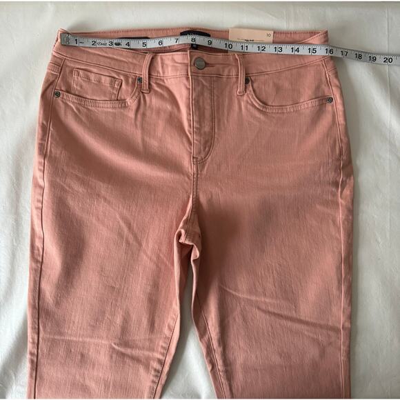 NYDJ Alina High Waist Raw Hem Skinny Jeans in Soulmate Size 10 - Picture 9 of 9